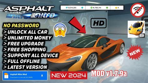 Download Asphalt Nitro Mod APK V1.7.9a [Unlimited Money + No .